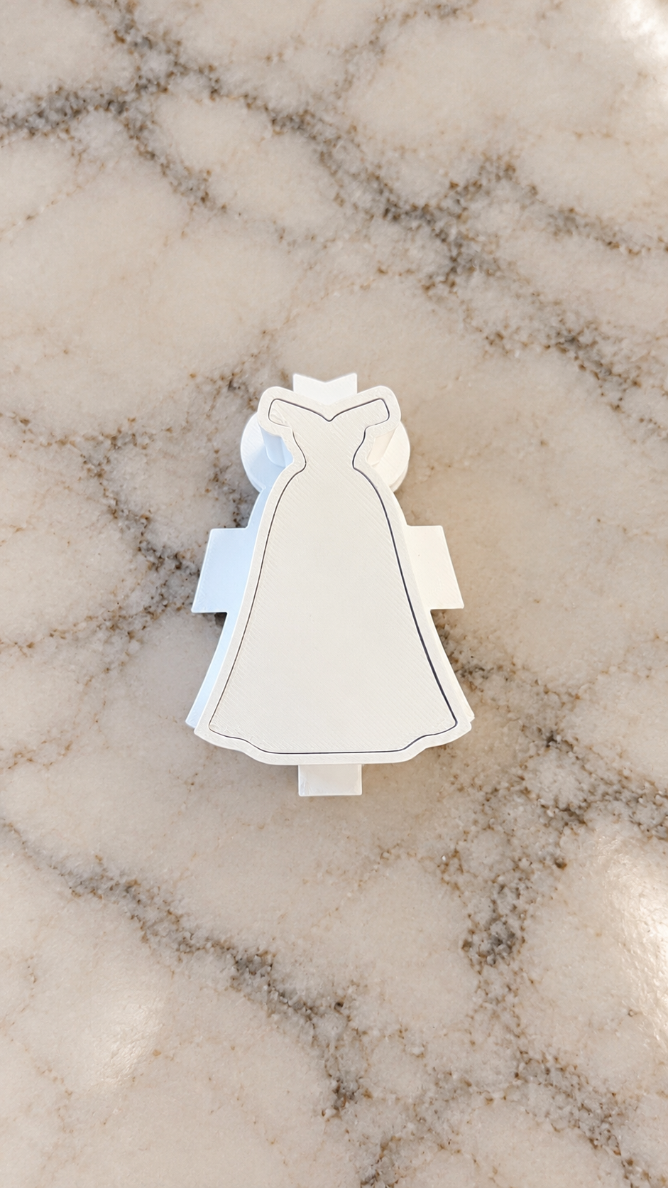 Dress Cake Pop Mold - 3D Printed