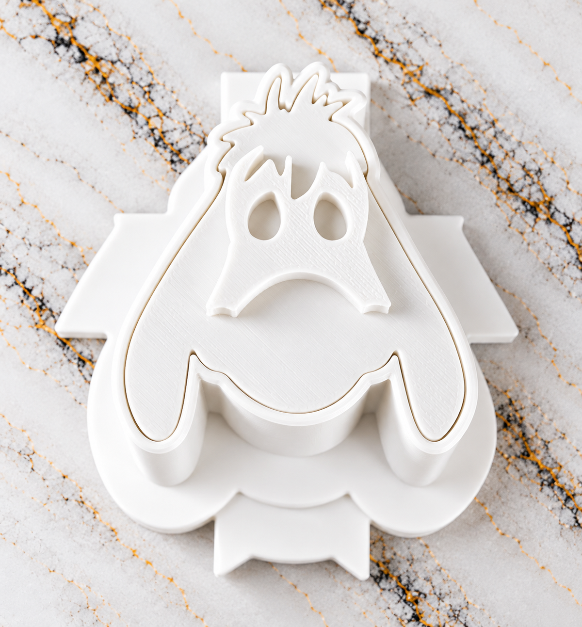 Eeyore Cake Pop Mold - 3D Printed