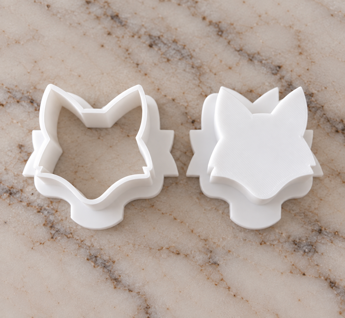 Fox Cake Pop Mold - 3D Printed