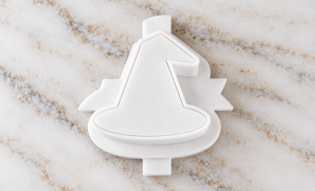 Witch Hat Cake Pop Mold - 3D Printed
