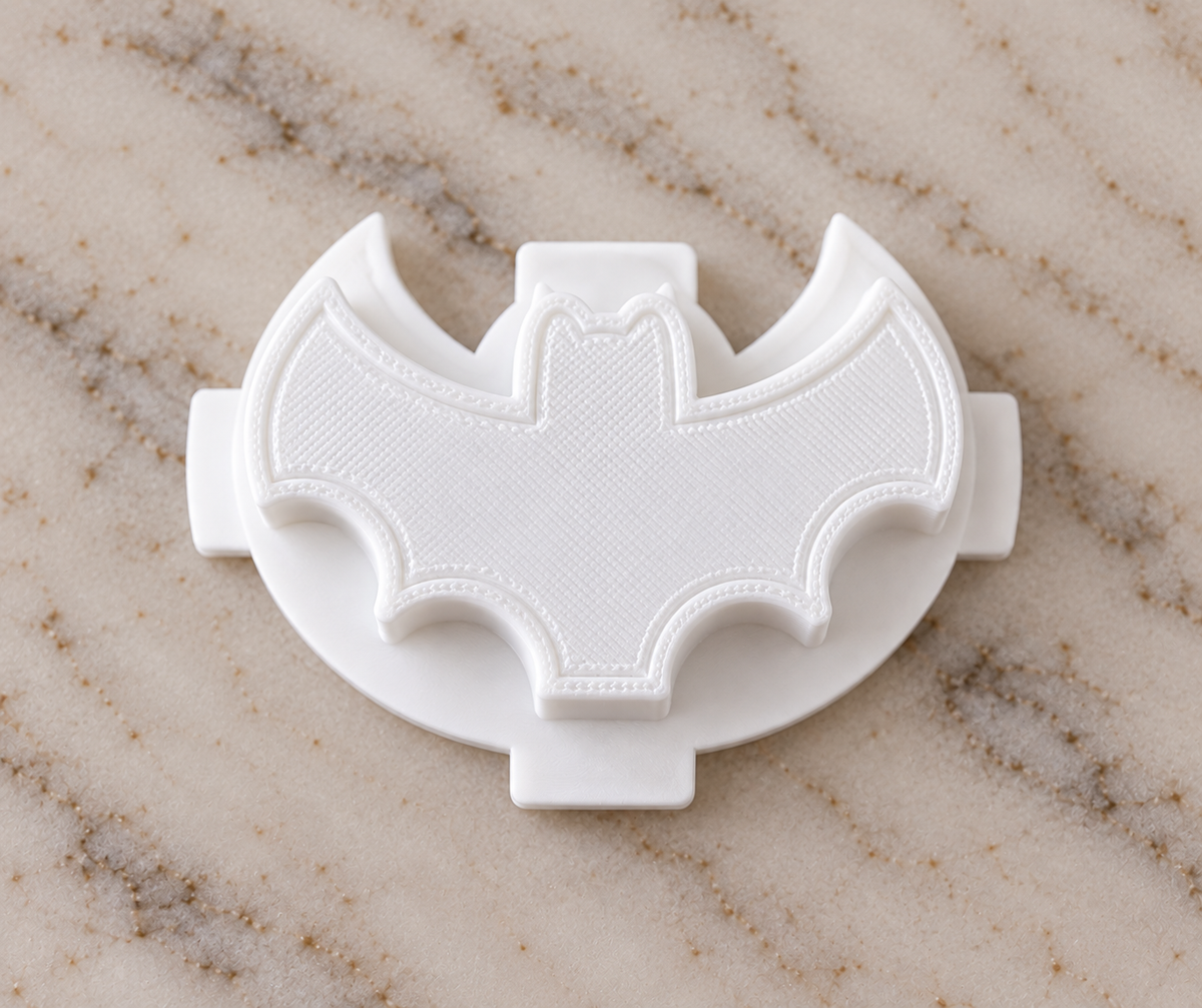 Bat Cake Pop Mold - 3D Printed