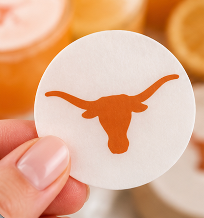 UT Longhorns Drink Toppers