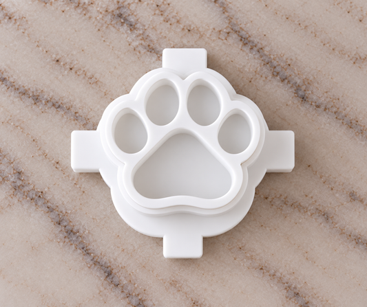Dog Paw Cake Pop Mold - 3D Printed