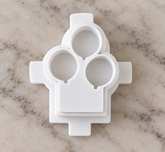 Balloons Cake Pop Mold - 3D Printed