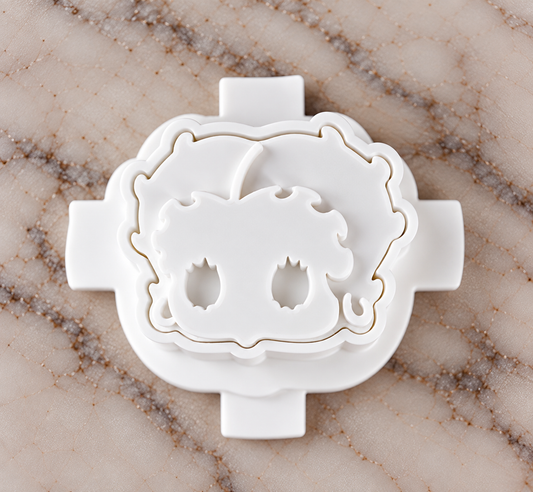 Betty Boop Cake Pop Mold - 3D Printed