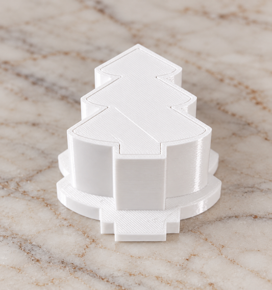 Christmas Tree Cake Pop Mold - 3D Printed