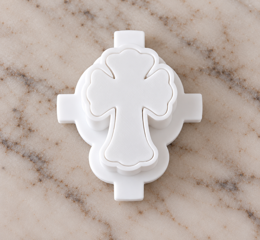 Religious / Cross Cake Pop Mold - 3D Printed