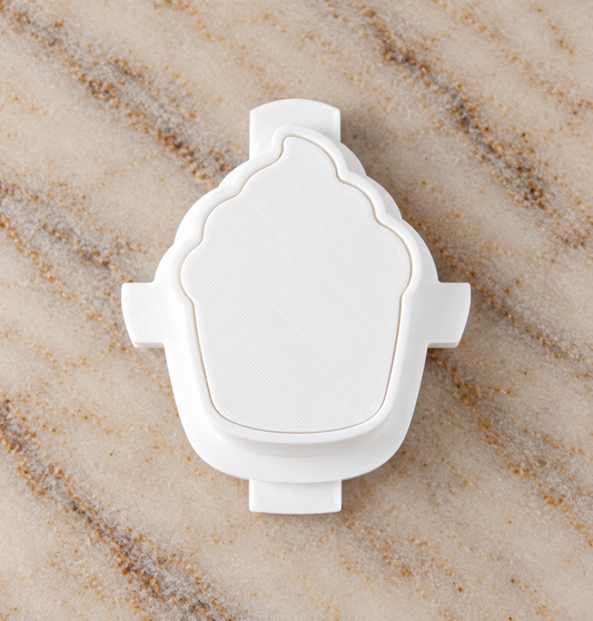 Cupcake Cake Pop Mold - 3D Printed