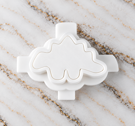 Dinosaur Stegosaurus Cake Pop Mold - 3D Printed
