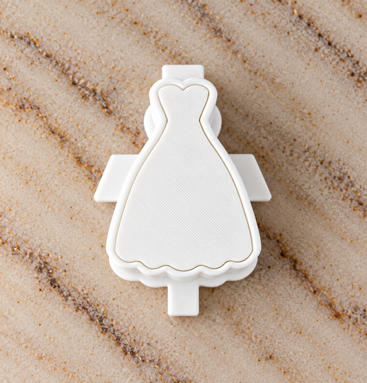 Princes Dress Sleeveless Cake Pop Mold - 3D Printed