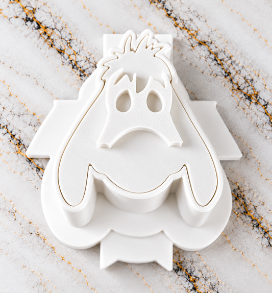 Eeyore Cake Pop Mold - 3D Printed