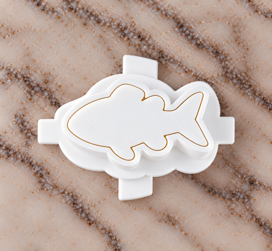 Fish Cake Pop Mold - 3D Printed