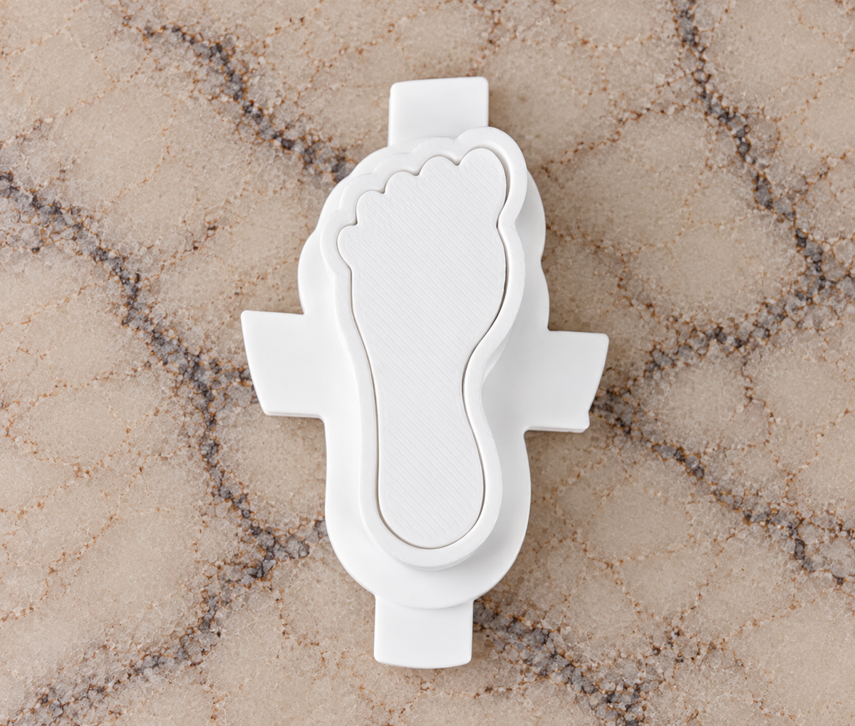Baby Foot Cake Pop Mold - 3D Printed