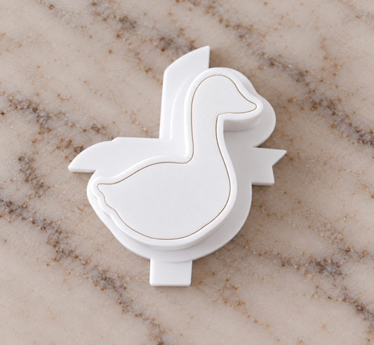 Goose Cake Pop Mold - 3D Printed