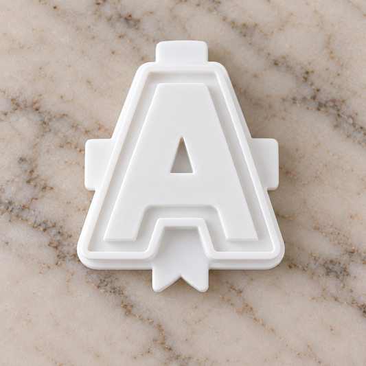 Stuffed Letters Cake Pop Mold - 3D Printed