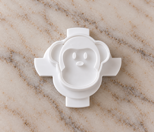 Monkey Cake Pop Mold - 3D Printed