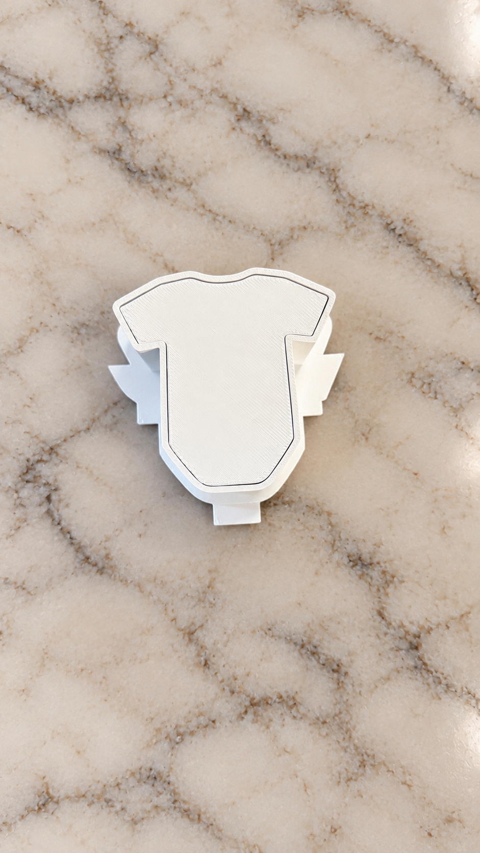 Baby Onesie Cake Pop Mold - 3D Printed