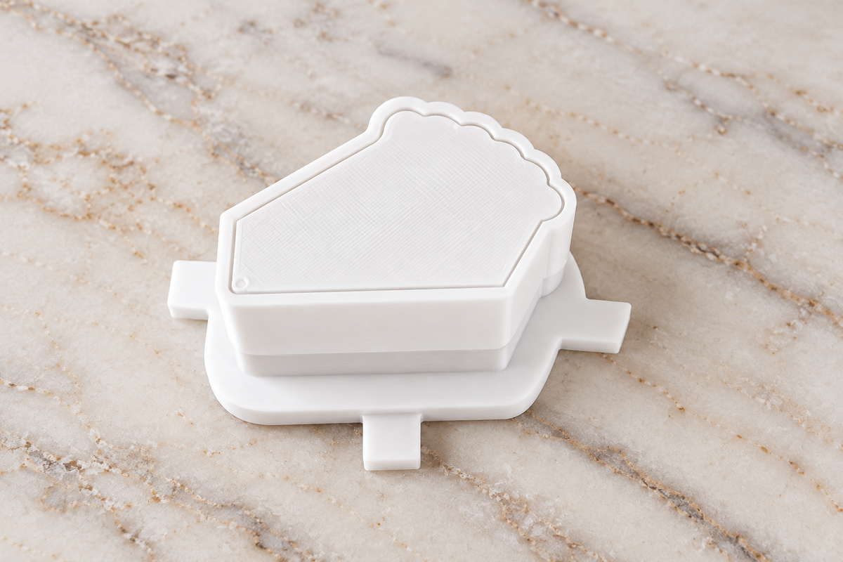 Pie Cake Pop Mold - 3D Printed