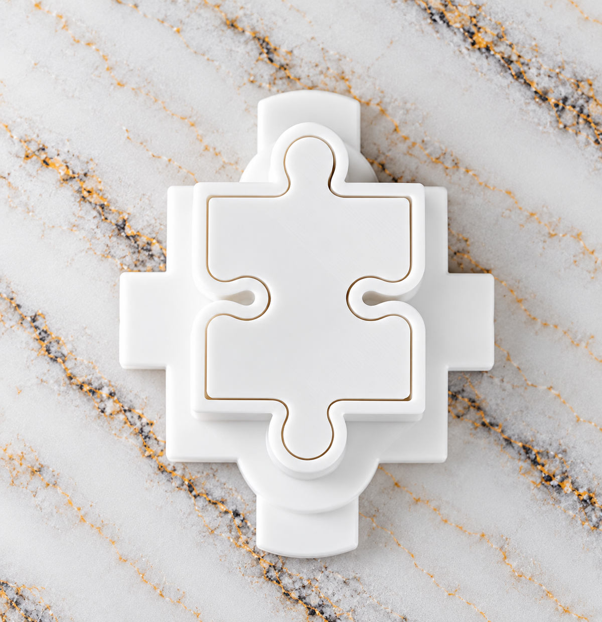 Puzzle Cake Pop Mold - 3D Printed