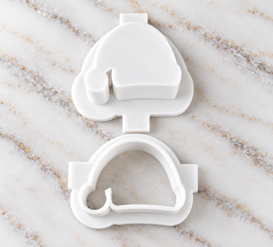 Santa Hat Cake Pop Mold - 3D Printed