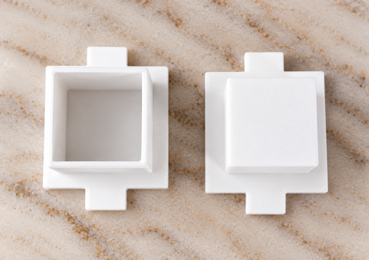 Square Cake Pop Mold - 3D Printed
