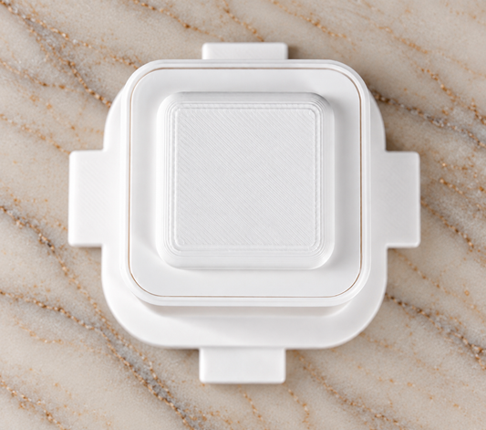 Stuffed Square Cake Pop Mold - 3D Printed