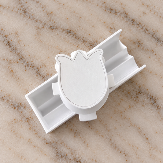 Tulip Cake Pop Mold - 3D Printed