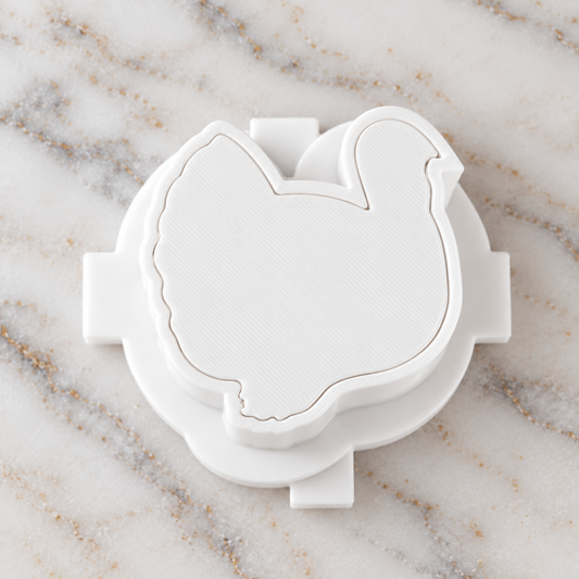 Turkey Cake Pop Mold - 3D Printed