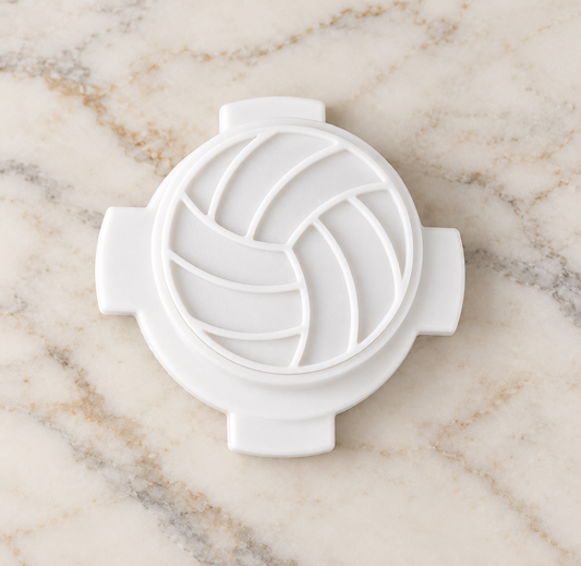 Baseball Ball Cake Pop Mold - 3D Printed