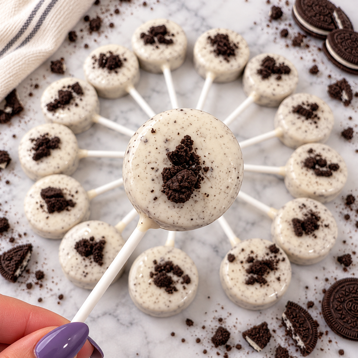 Cookies & Cream Cake Pops